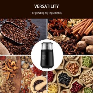 Coarse Espresso Spice Grinder Machine Portable Electric Multifunctional EMC