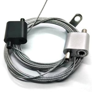 25*25MM Stainless Steel Cable Gripper for Ceiling Mounting and Secure Connection