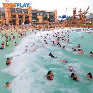 Relaxing Surf Wave Pool Amusement Water Park Supplies Customized