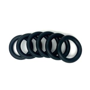 NBR/FKM/FFKM/SI Material Rubber O Rings OEM/ODM Compression Molding With Good
