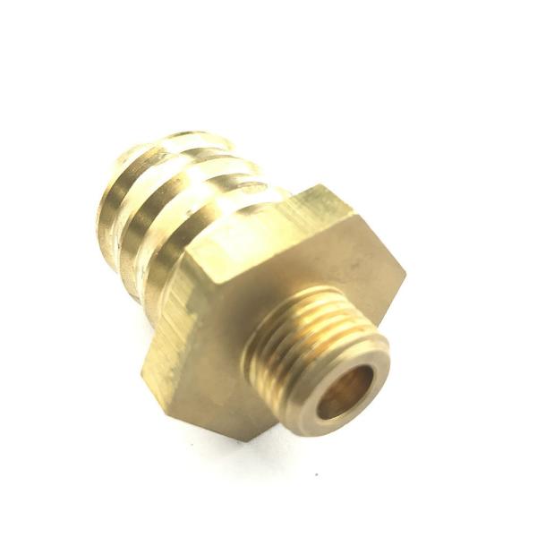 Customized Metal Processing Machinery Parts Copper Hexagon Nut with CE