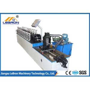 Galvanized Light Steel Keel Roll Forming Machine , Light Steel Keel Making
