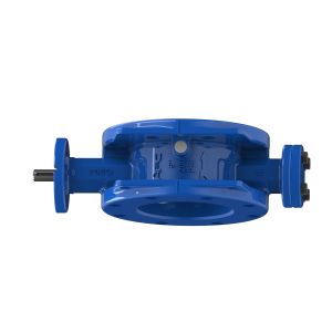 Manual Operation Double Eccentric Flange Butterfly Valve With FM Certificate