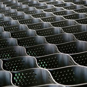 Cellular Confinement System Textured Perforated HDPE Geocell Soil Stabilization