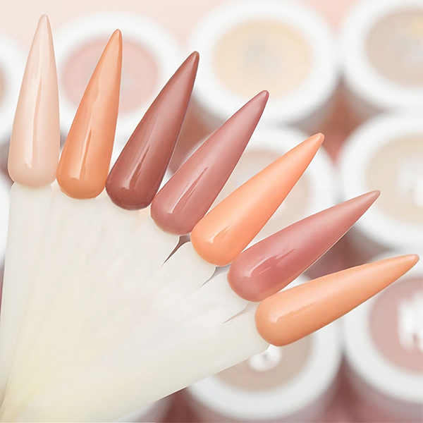 Nail Supplies Pink Nude Clear Dip Powder Vendors Wholesale Custom Private Label Colored Nail Dipping Acrylic Powder for Nails