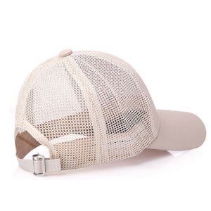 Simple Style Plain Black Trucker Hat , Breathable Blank Trucker Hats Not