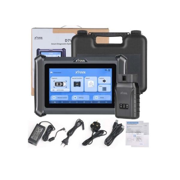 Buy 2024 XTOOL D7W D7WIFI Bi-directional All Systems Diagnostic & Key Programmer Support ECU Coding CAN FD & DOIP 40+ Servic at wholesale prices