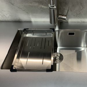 304 Stainless Steel Hotel Furniture Integral Hotel Kitchen Cabinets