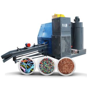 Customized Mini Capacity Copper Wire Recycling Machine with Video Outgoing