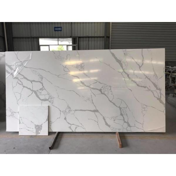 Buy Quartz Solid Surface Stone White Kitchen Countertops at wholesale prices