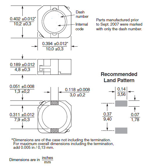 MSS1048-801NL_ SMD Power Inductor low DCR and excellent current handling