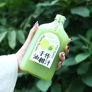 500ml Milk Tea Bottles With Handle And 120ml Capacity