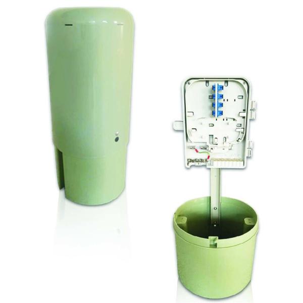 Buy Plastic Fiber Pedestal Enclosures , Fiber Terminal Box Protection Pedestal at wholesale prices
