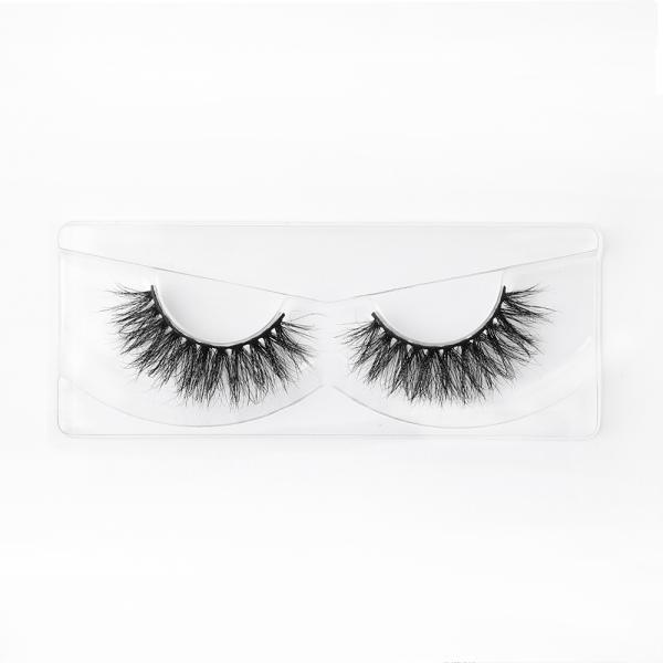 2 Pairs Short Wispy 25mm Natural Mink Lashes With Cruelty Free
