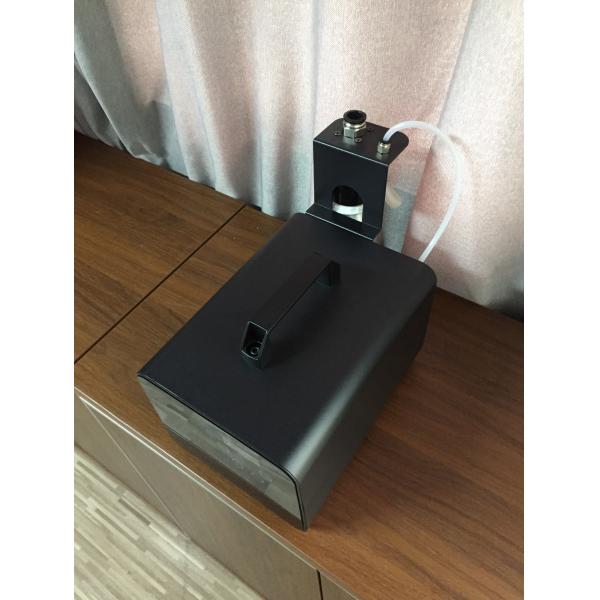 Mirror Panel Commercial Aroma Diffuser 500ml / 5L Oil Bottle , 5000CBM Black Hotel Aroma Diffuser DW5000