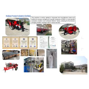 Stringing Equipment For Overhead Power Lines Groove Number 2x12