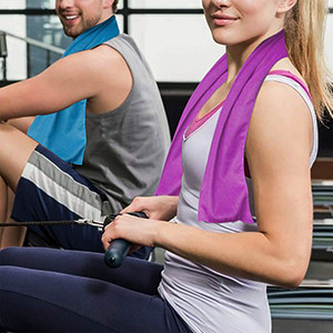 Super Dry Microfiber Tennis Sport Ice Cooling Towel For Sport Gym Swimming Cool