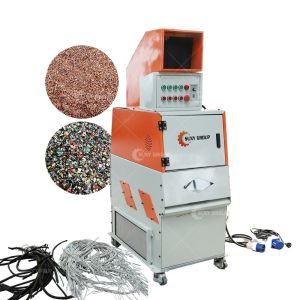 Scrap Copper Wire Processing Machine for Final Copper and Plastic Granules