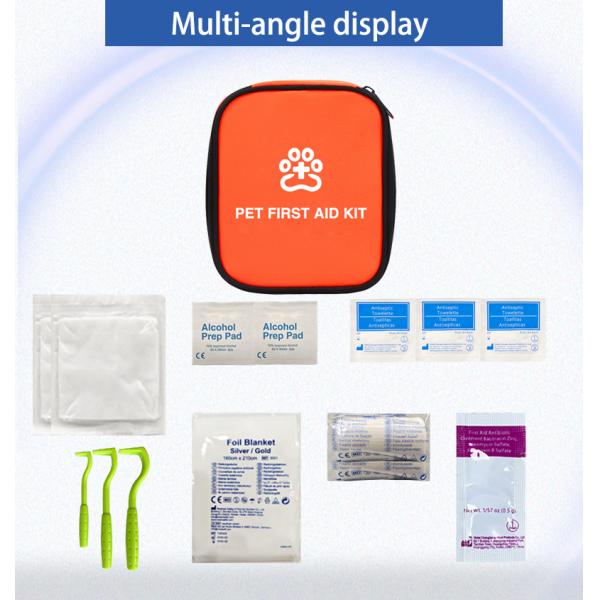 Dog First Aid Kit | 14 Piece Pet Emergency Travel Kit for Cats & Dogs