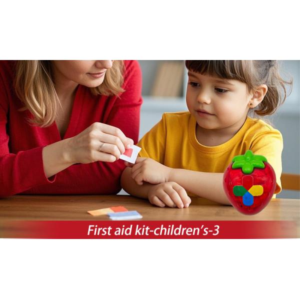 Cute Colorful Waterproof First Aid Kit for Kids' Emergency Medical Supplies & Medical Kit