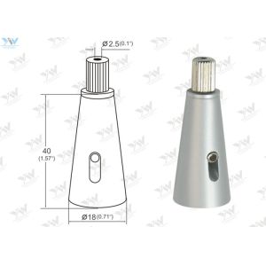 China Reliable Time - Saving Steel Cable Gripper Cone Shaped With Security Cap on sale