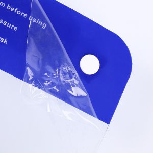 Anti Foam Splash Disposable Face Shield Scratch Resistance Sponge Headband