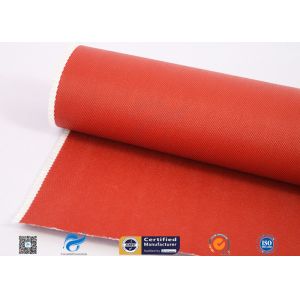 Non Flammable Abrasion Resistance Silicone Coated Fabric 1010g High Strength