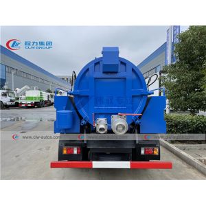 ISUZU 4x2 5cbm Sewage Vacuum Truck With Q235A Tank
