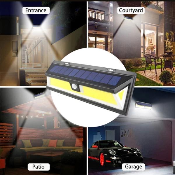 ABS Wall Mounted 3.7V Outdoor Solar LED Lights