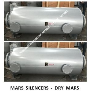 Classification Society Approval-Diesel Engine Dry Spark Extinguishing Silencer