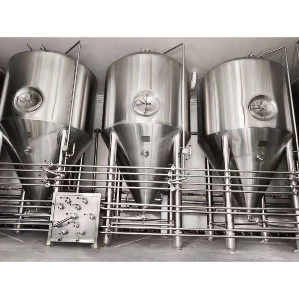 Buy 304 Conical Beer Fermentation Tank CKT CCT Cooling Jacket Unitank at wholesale prices