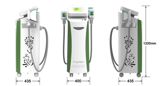 Cavitation rf vacuum cryolipolysis fat loss cryolipolysis slimmming machine
