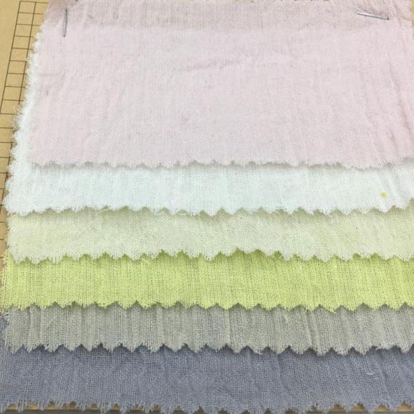 Breathable Washed Muslin Double Gauze 100% Cotton Fabric Fine finish