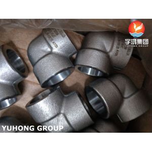 Stainless Steel Forged Fittings 3000# 6000# ASME B16.11 NPT SW Tee ELBOW