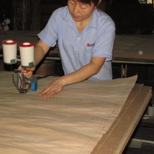 2440*1220mm Fancy Plywood Board Natural Prima Vera Wood Veneer Quarter Grain 5/9