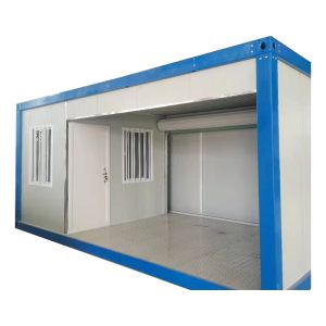 Waterproof Prefabricadas Steel Tiny Container House Flatpack Prefab Home Office