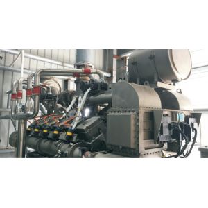 Auto Refilling 250kw Water Cooling In Line Natural Gas Electric Generator