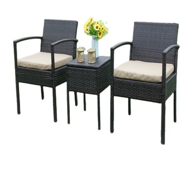 All Weather Rattan Bistro Set Patio Table Patio Table And Chair Outdoor Furniture Garden Sofa