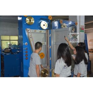 Small Copper Wire Drawing Machine , Continuous Annealing Wire Drawing Equipment