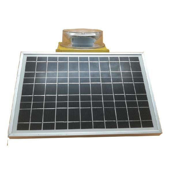 Buy VRLA Solar Aviation Obstruction Light 40FPM White GPS Synchronization at wholesale prices