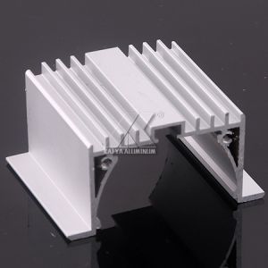 6063 Alloy Aluminum LED Bar , Extruded Aluminium Profiles ISO Standard