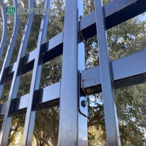 Artistic Tubular Steel Fence Sculptural Elements