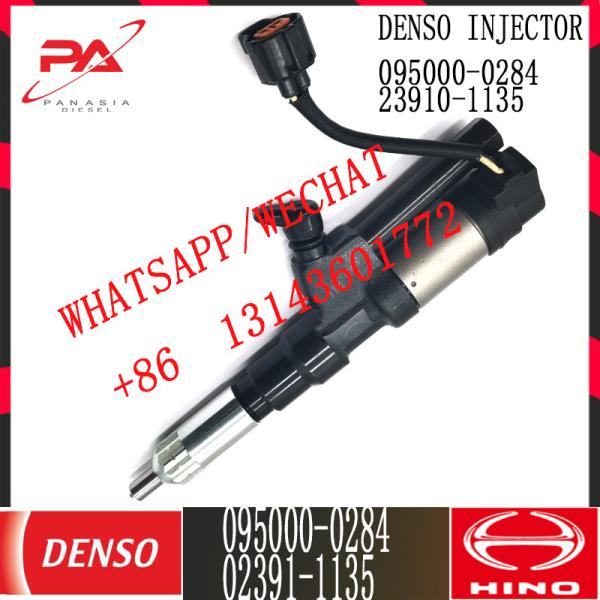 DENSO Diesel Common rail Injector 095000-0284 for HINO 23910-1135