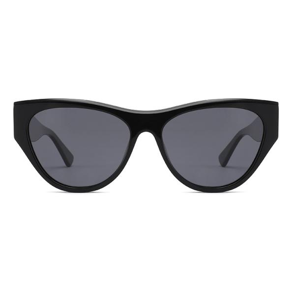 Buy Fashion Women Black Cat Eye Handmade Acetate Sunglasses YDMB1020 at wholesale prices
