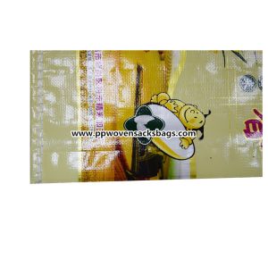Gravure Printing Laminated Bopp Plastic Bags Woven Polypropylene Rice Bag