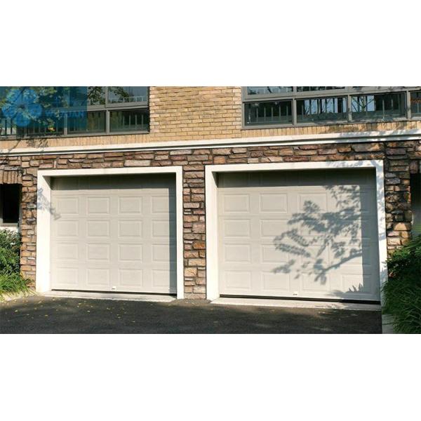 Buy 2m Height 3m Width Automatic Sectional Overhead Garage Door at wholesale prices