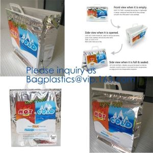 Manufacturer customized portable student instant bag aluminum foil thermal