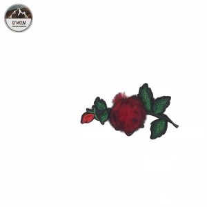 Clothing Decoration Embroidery Patch, Flat Embroidery Patch#100013