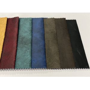 230gsm Suede Leather Sofa Fabric Waterproof Polyester Microsuede Fabric
