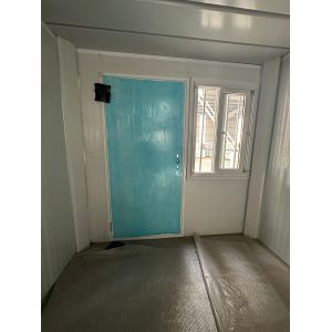 Multi-function 20ft Foldable Container House Aluminum Window Portable and Rust